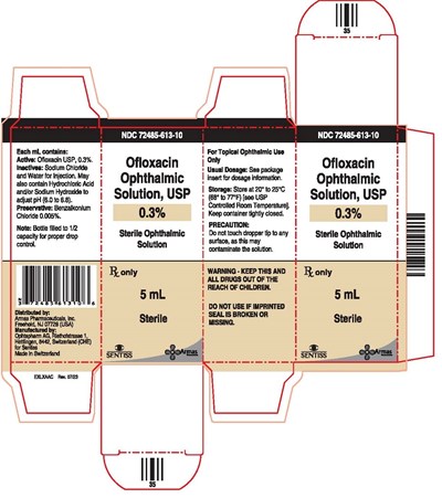 5 mL Carton (Ofloxacin 5ml Carton For Spl)